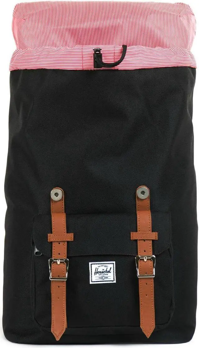 Alt view image 8 of 10 - Herschel Supply Little America Backpack - Medium (Black)