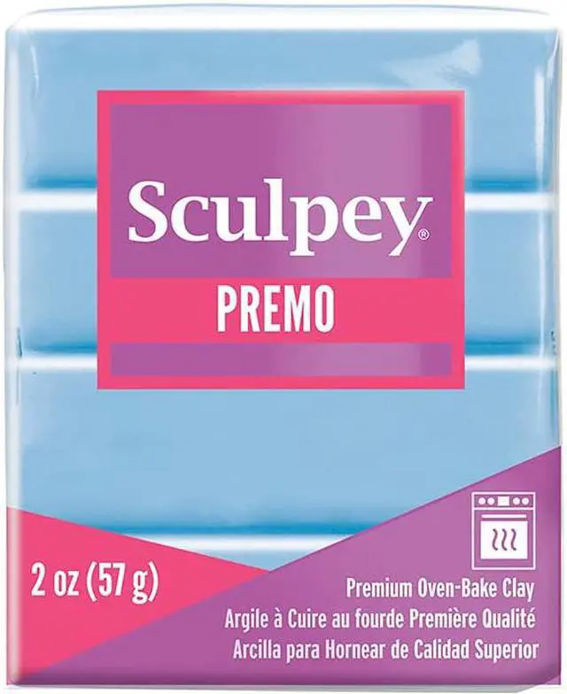 Main image of Premo Sculpey Polymer Clay 2oz Pale Blue