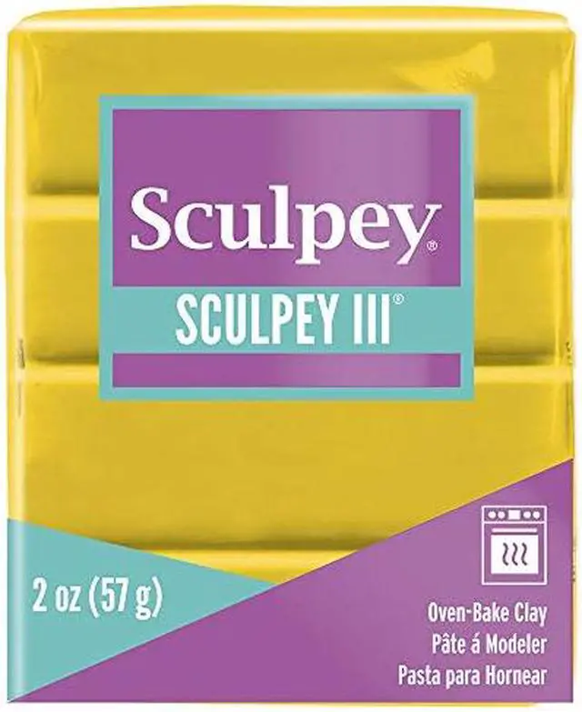 Alt view image 2 of 2 - Sculpey III Polymer Clay 2oz Yellow 715891110720