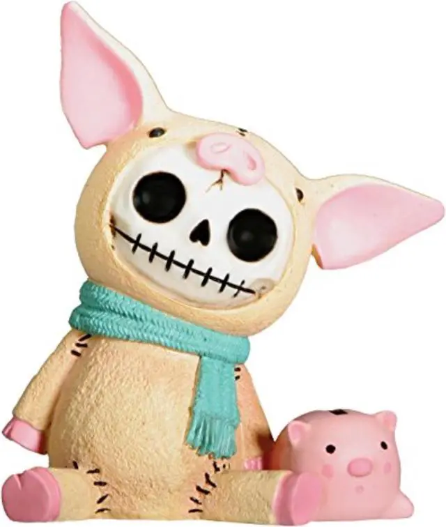 Main image of Furrybones Bacon Skeleton in Piglet Costume