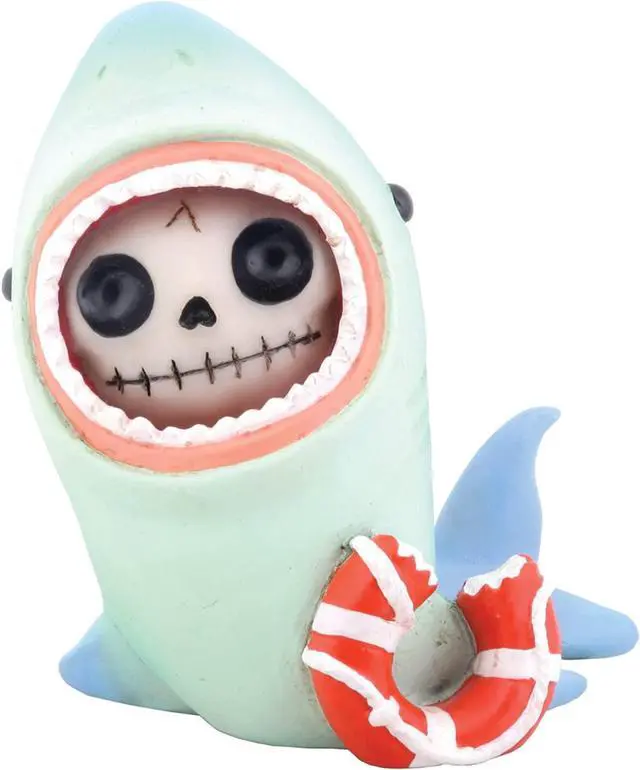 Main image of Furrybones Sharkie Skeleton in Shark Costume