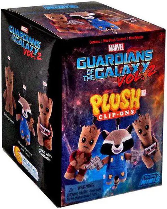 Main image of Marvel Guardians of the Galaxy Plush Clip-Ons