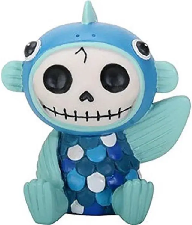Main image of Furrybones Fishgerald Skeleton in Fish Costume