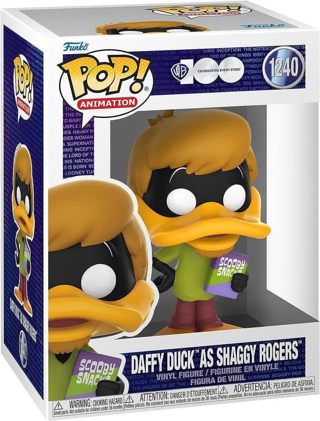 Main image of Funko WB 100 - Daffy Duck as Shaggy Rogers 1240