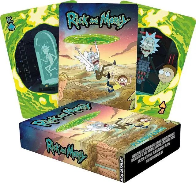 Main image of Themed Rick and Morty Standard Playing Cards