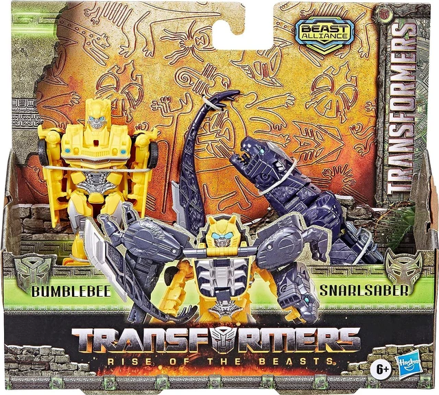 Main image of Transformers Beast Combiners 2-Pack Bumblebee - Snarlsaber