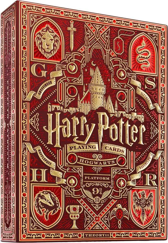 Main image of Harry Potter Playing Cards - Red - Gryffindor