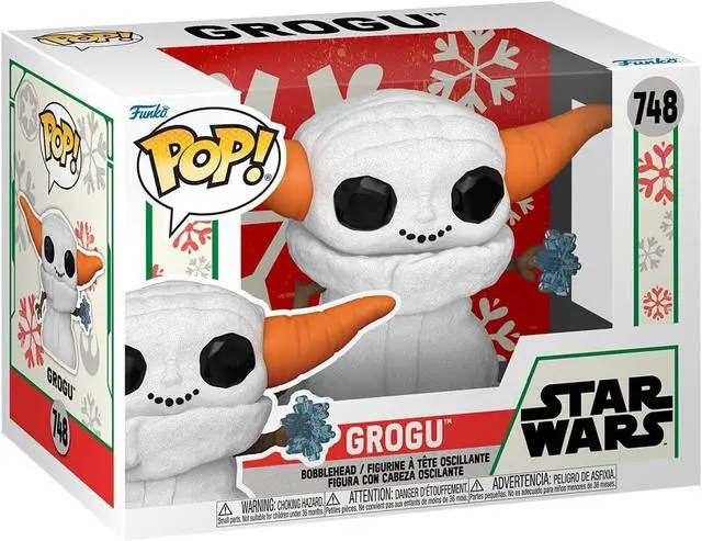 Main image of Funko POP! Grogu (as snowman) 748