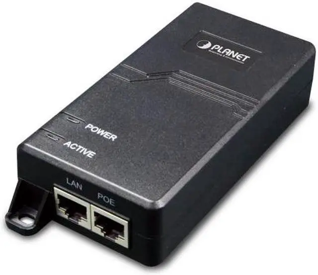 Alt view image 3 of 7 - Planet POE-173 60-Watt Ultra Power Over Ethernet Injector