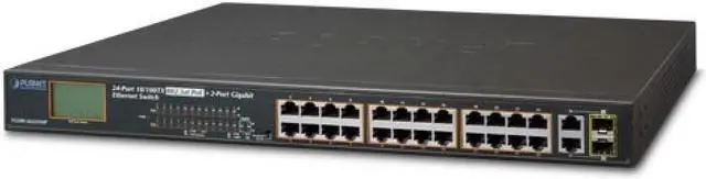 Main image of PLANET Technology - FGSW-1822VHP - 16-Port 10/100TX 802.3at PoE + 2-Port 10/100/1000T + 2-Port 1000X SFP Ethernet Switch