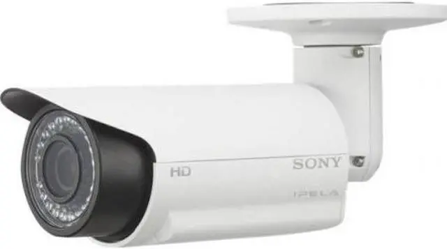 Alt view image 2 of 2 - Sony SNC-CH180 720p HD/1.3 Megapixel Bullet Camera with View-DR Technology, IR Illuminator, IP66, JPEG/MPEG-4/H.264 Dual Streaming