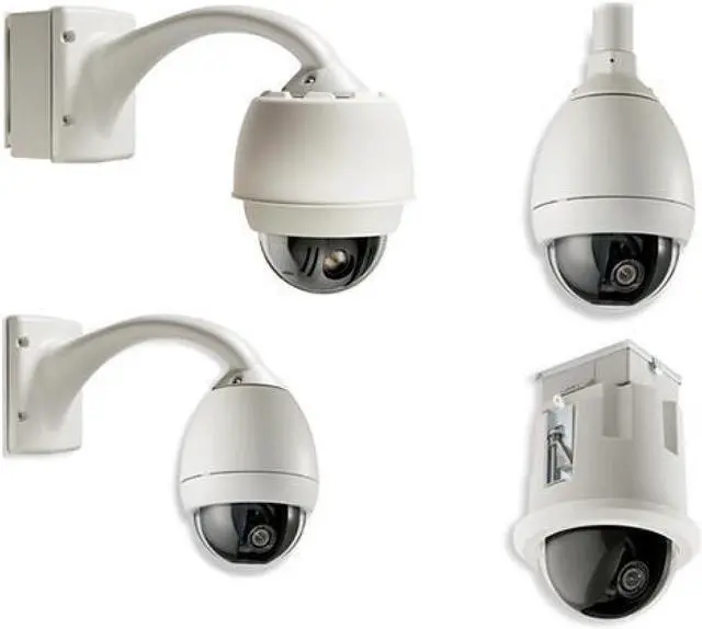 Alt view image 3 of 5 - Bosch - VG4-A-9543 - Bosch VG4-A-9543 - Camera dome pipe mounting kit - white - for AutoDome 200 Series, 300 Series,