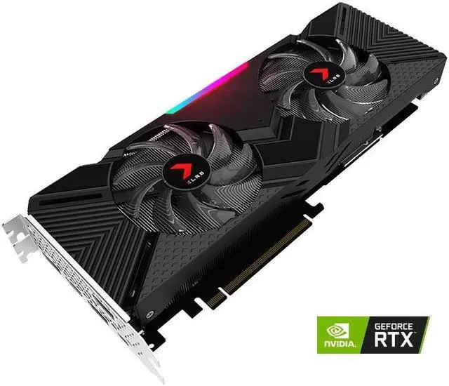 Alt view image 6 of 11 - PNY GeForce RTX 2080 XLR8 Gaming Overclocked Edition Graphics Card, VCG20808DFPPB-O