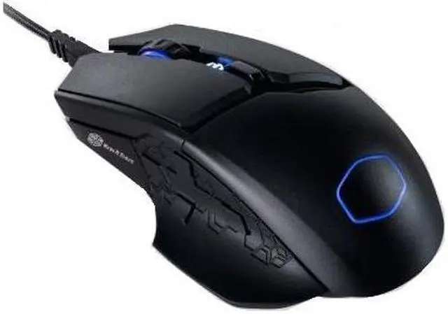 Alt view image 3 of 17 - Cooler Master MM830 Gaming Mouse with 24, 000 DPI Sensor, Hidden D-Pad Buttons, 4-Zone RGB, and Precision Wheel