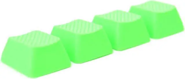 Main image of Rubber Gaming Keycaps Blank - Neon Green