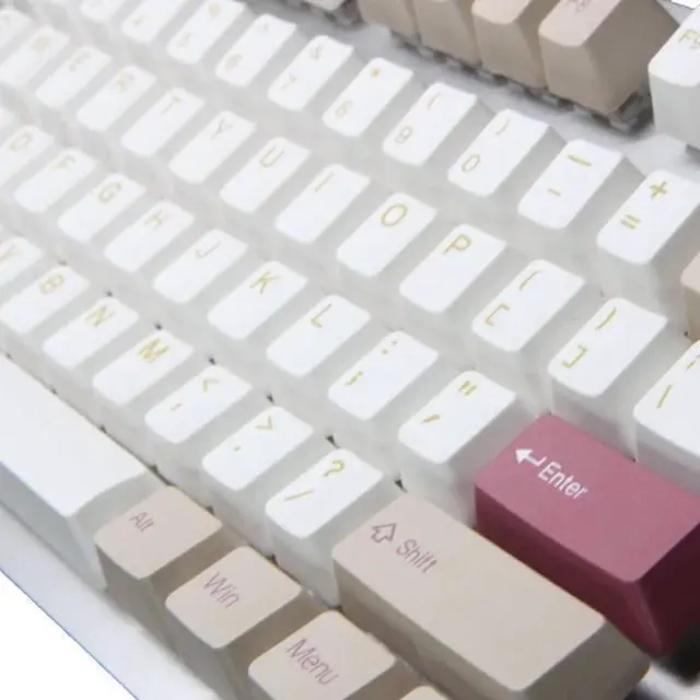 Alt view image 2 of 2 - Shell Sand Beach ABS Keycap Set