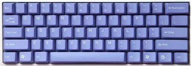 Alt view image 2 of 2 - Purple Wave Abs Keycap Set