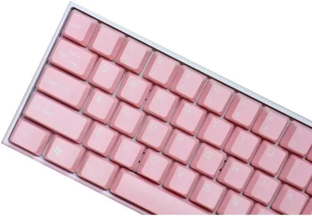 Alt view image 2 of 2 - All Pink Abs Keycap Set
