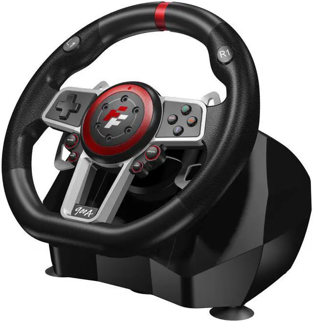 Alt view image 2 of 4 - Flashfire Suzuka 900 racing wheel set for Xbox, xbox 360, PS3, PS4, Wii, PC