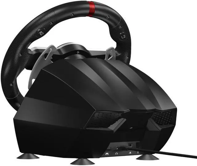 Alt view image 4 of 4 - Flashfire Suzuka 900 racing wheel set for Xbox, xbox 360, PS3, PS4, Wii, PC