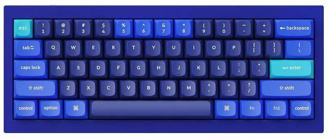 Main image of KEYCHRON Q4 Blue - Gateron Pro Brown