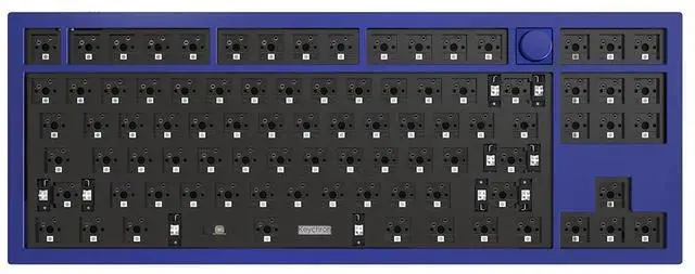 Main image of KEYCHRON Q3 Blue with Knob, Barebones