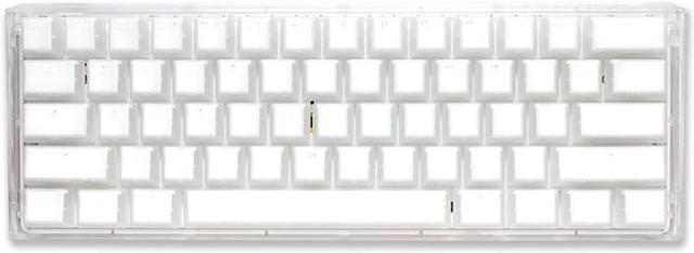 Ducky ONE 3 Aura RGB White, 60% Mechanical Keyboard - Mini - Silent Red Key  Switch 51163 (DKON2161ST-SUSPDAWWWWC1)