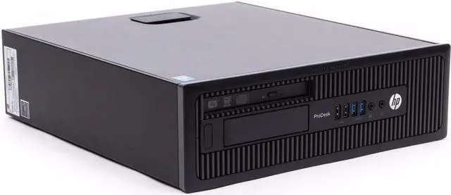 Alt view image 4 of 8 - HP Prodesk 600 G1 Desktop Intel I5-3.2Ghz 4Gb Ram 500Gb HD W10P-64