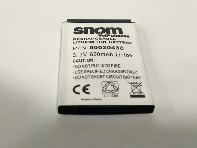 Alt view image 3 of 3 - Snom M9 Battery