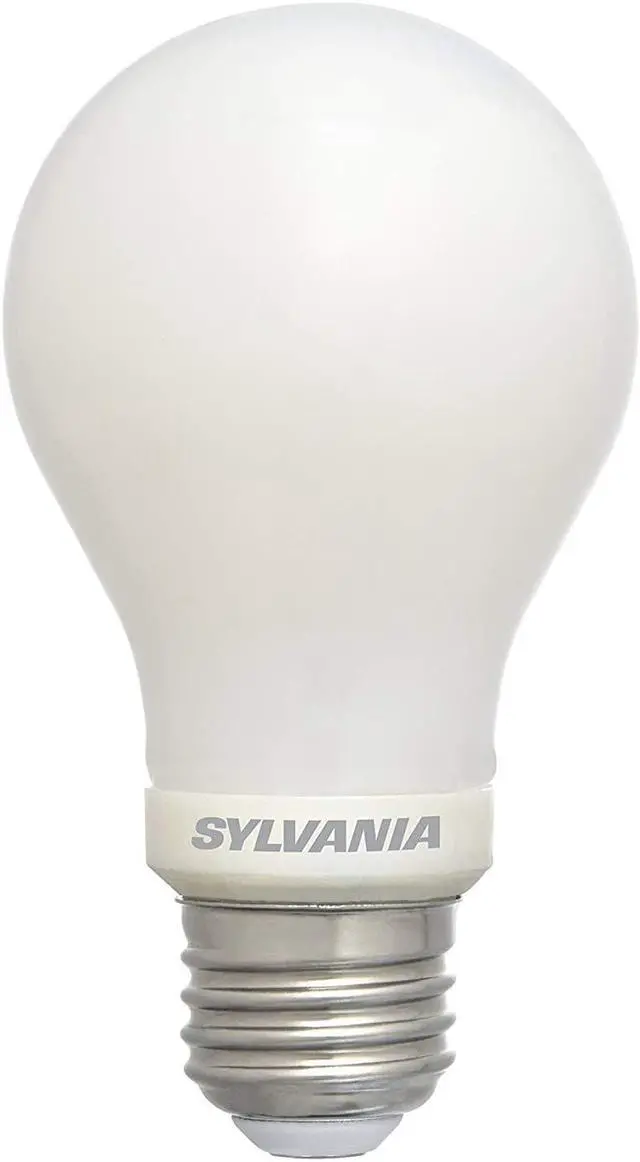 Main image of SYLVANIA 75539 100 Watt Equivalent, A21 LED Light Bulb, Non-Dimmable, Daylight Color 5000K, Made in the USA with US and Global Parts 4 PACK