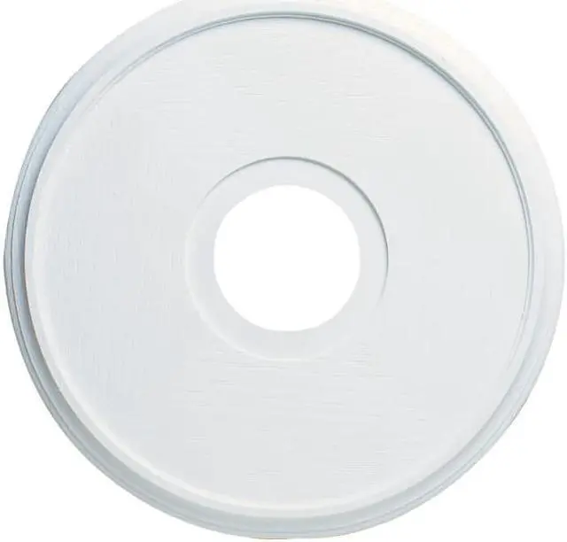 Main image of Westinghouse 7703500 15-3/4-Inch Molded Plastic Ceiling Medallion 6 pack
