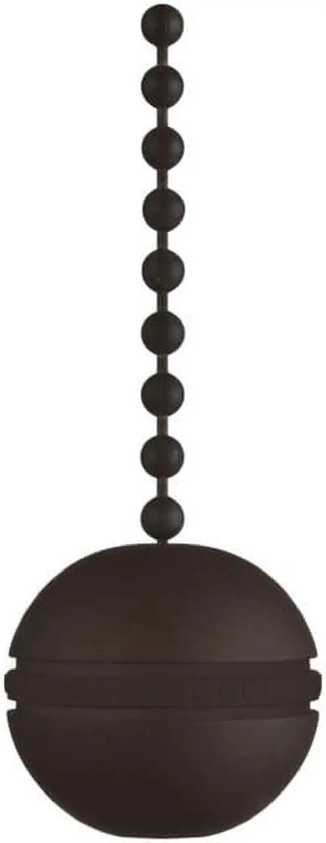 Main image of Westinghouse 7709600 Decorative Ball Oil Rubbed Bronze Finish Pull Chain 6 pack.