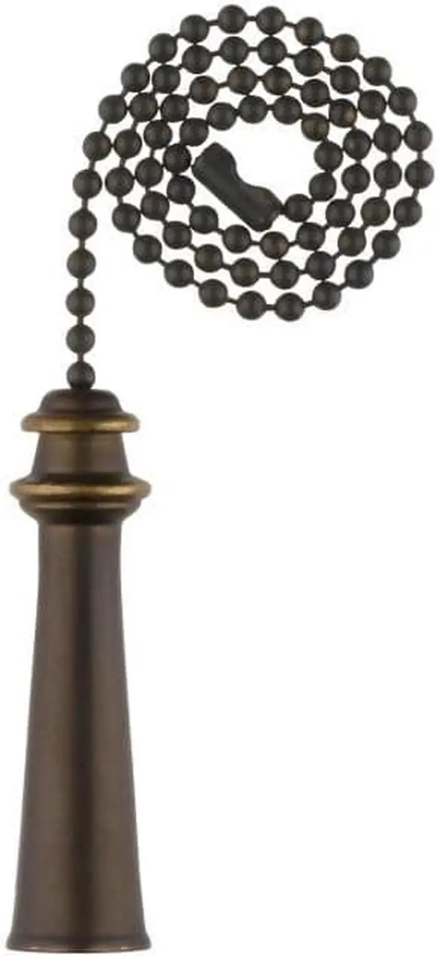 Main image of Westinghouse 7721400 Oil Rubbed Bronze Finish Trophy Pull Chain 6 pack