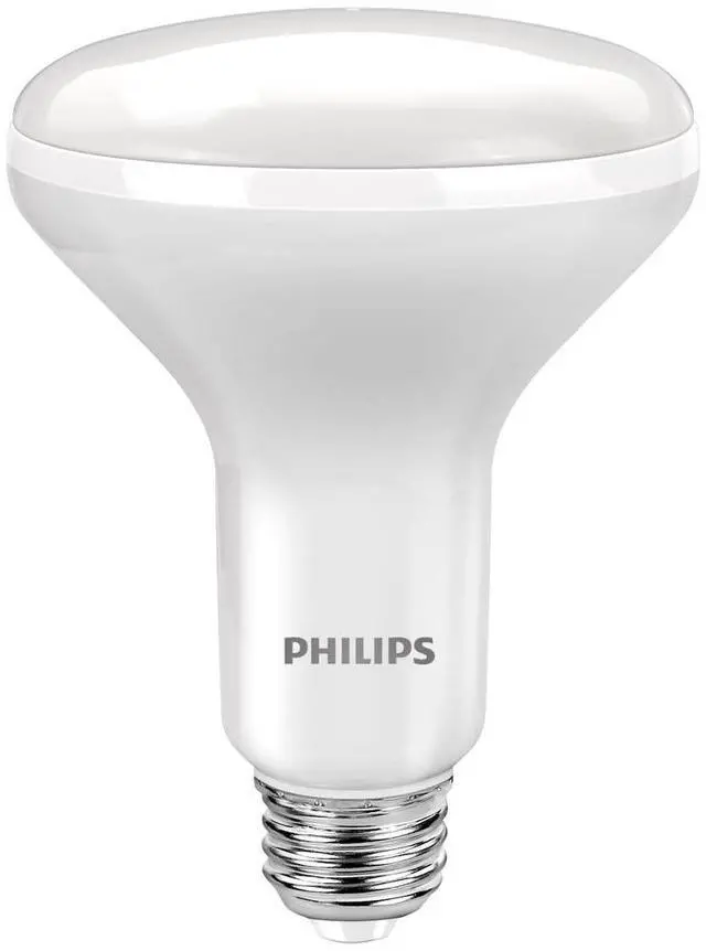 Main image of Philips 464180 65W Equivalent Daylight Dimmable BR30 LED Light Bulb (3 Pack)