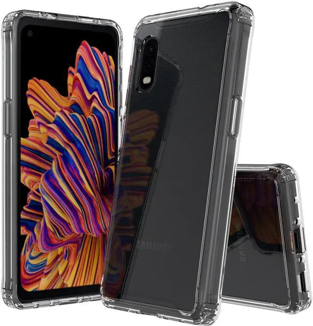 Main image of AquaFlex Transparent Anti-Shock Clear Case Cover for Samsung Galaxy XCover Pro