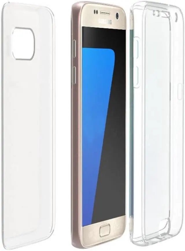 Main image of TRI-MAX CLEAR SCREEN GUARD TPU CASE SLIM COVER FOR SAMSUNG GALAXY S7 EDGE
