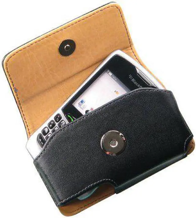 Alt view image 6 of 6 - CELLET NOBLE BLACK LEATHER CASE BELT CLIP FOR BLACKBERRY CURVE 9360 9330 8330