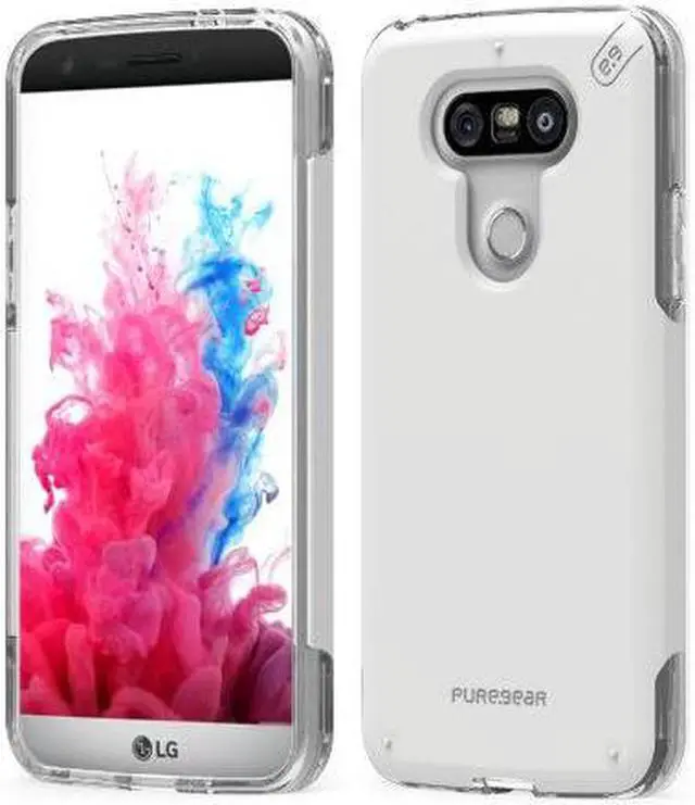 Alt view image 2 of 7 - Puregear 61494PG Dualtek G5 White/Clear