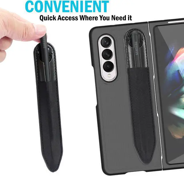 Alt view image 2 of 6 - Universal Stylus Sleeve Holder Case for Samsung S-Pen, Apple Pencil, etc