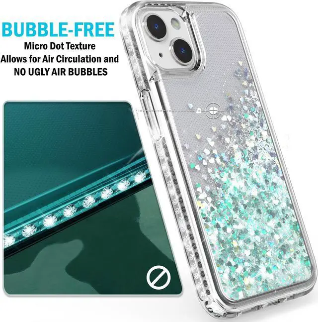 Alt view image 5 of 7 - Clear Liquid Sand Glitter Waterfall Case Cover for iPhone 13