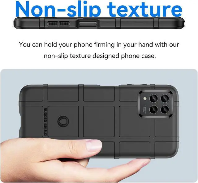 Alt view image 5 of 7 - Matte Black Special Ops Rugged Case for T-Mobile REVVL 6 Pro 5G / REVVL 6X Pro