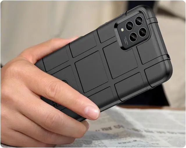 Alt view image 6 of 7 - Matte Black Special Ops Rugged Case for T-Mobile REVVL 6 Pro 5G / REVVL 6X Pro