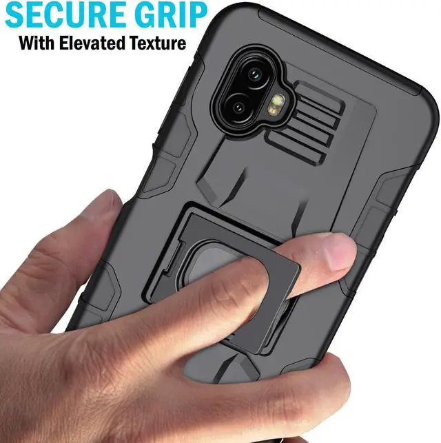 Alt view image 5 of 7 - Special Ops Tactical Rugged Shield Case for Nokia C110 Phone - Matte Black