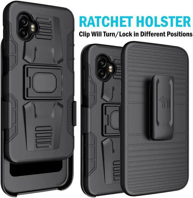Alt view image 4 of 7 - Special Ops Tactical Rugged Shield Case for Nokia C110 Phone - Matte Black