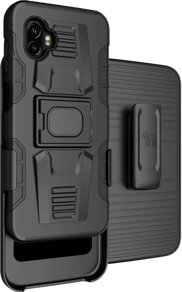 Alt view image 2 of 7 - Special Ops Tactical Rugged Shield Case for Nokia C110 Phone - Matte Black
