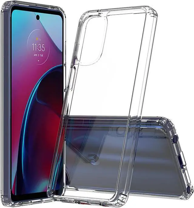 Main image of AquaFlex Anti-Shock Clear Case Slim Cover for Moto G Stylus 4G (2022)