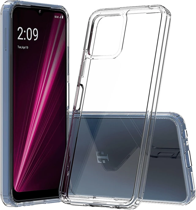 Main image of AquaFlex Anti-Shock Clear Case Slim Cover for T-Mobile REVVL 6 5G / REVVL 6X 5G
