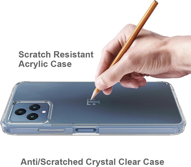 Alt view image 5 of 6 - AquaFlex Anti-Shock Clear Case Slim Cover for T-Mobile REVVL 6 5G / REVVL 6X 5G