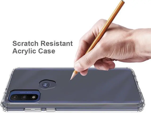 Alt view image 6 of 6 - AquaFlex Transparent Anti-Shock Clear Case Cover for Moto G Power (2022)