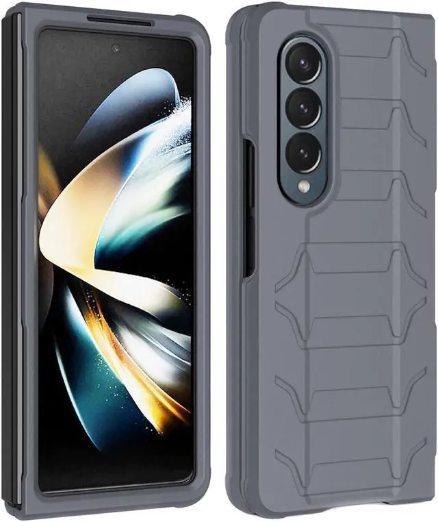 Alt view image 4 of 7 - Case for Samsung Galaxy Z Fold 4 5G 2022, Special Ops Tactical Cover - Gray